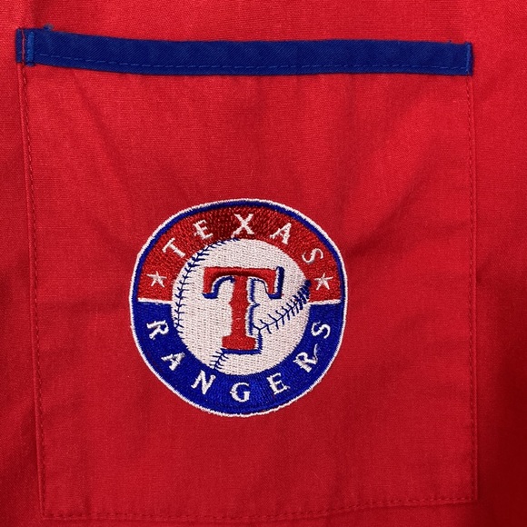 MLB Genuine Merchandise Women’s Texas Rangers Scrub Set sz Small - Picture 3 of 14